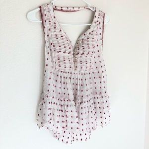 free people open back tank top